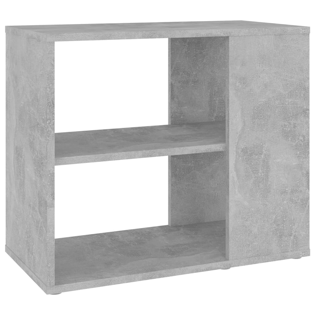 Sivukaappi betoninharmaa 60x30x50 cm lastulevy - Sisustajankoti.fi