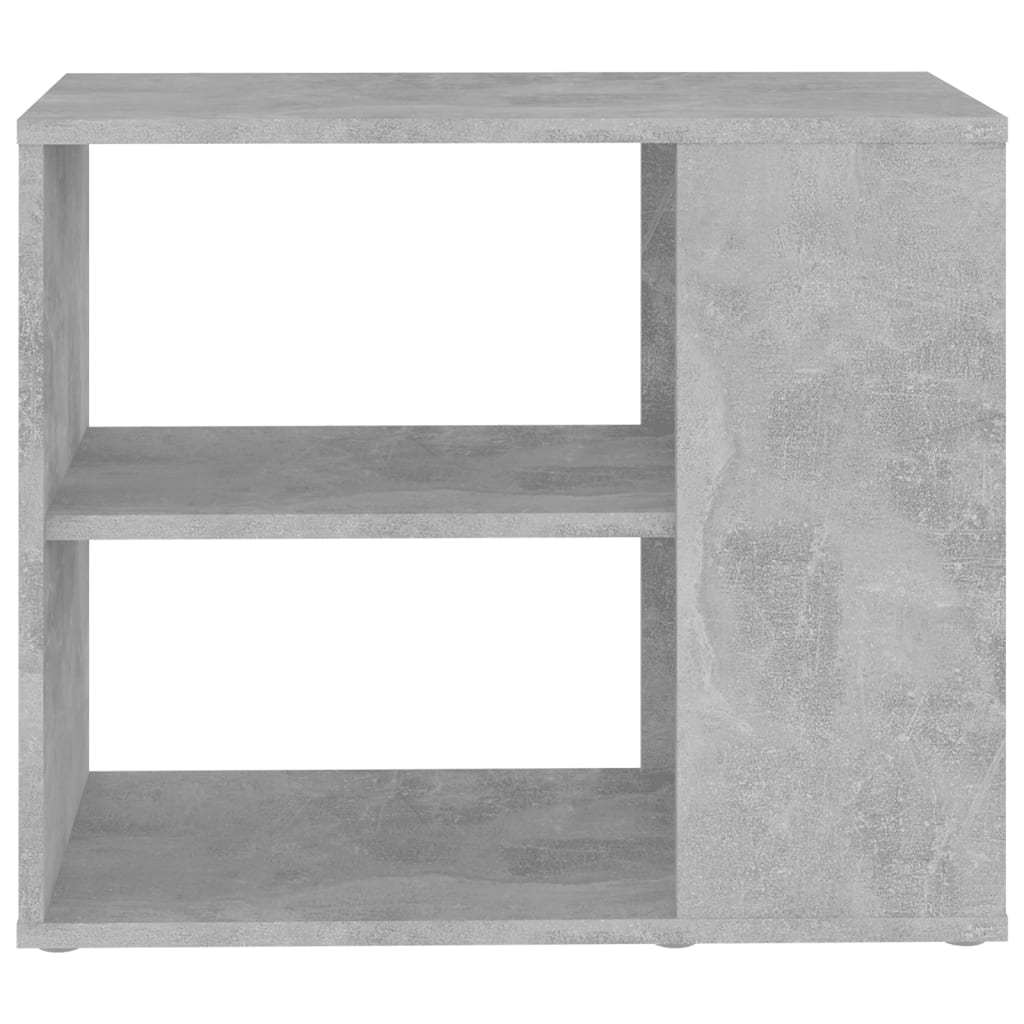 Sivukaappi betoninharmaa 60x30x50 cm lastulevy - Sisustajankoti.fi