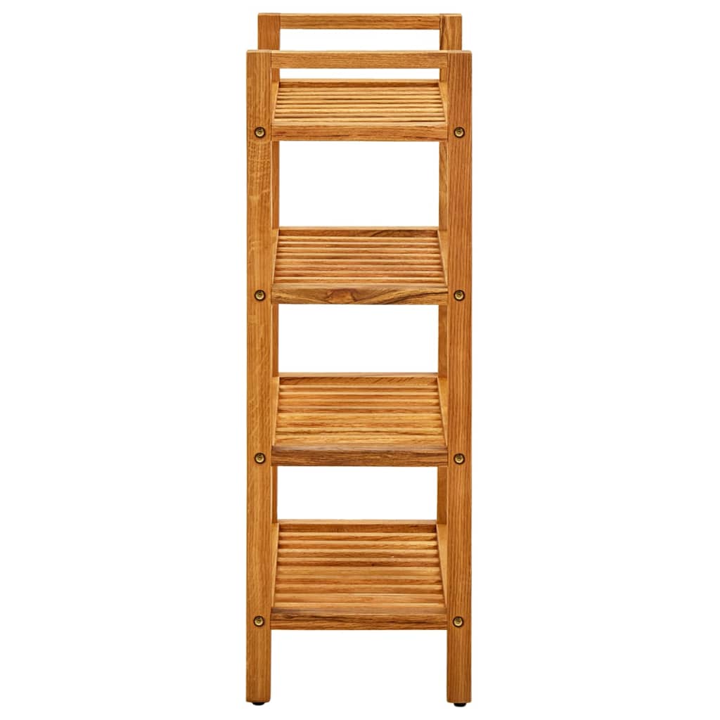 Kenkäteline 4 hyllyä 50x27x80 cm täystammi - Sisustajankoti.fi