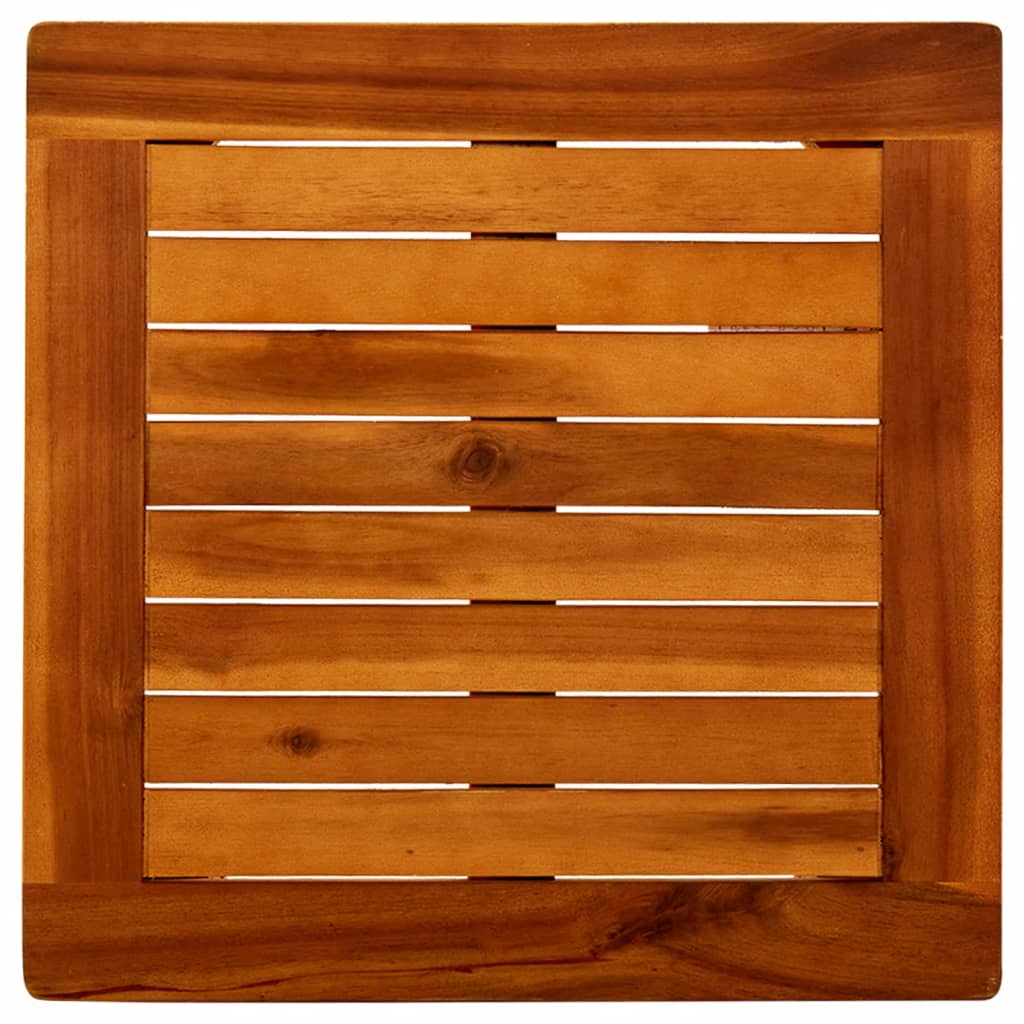 Puutarhan sohvapöytä 45x45x36 cm täysi akaasiapuu - Sisustajankoti.fi