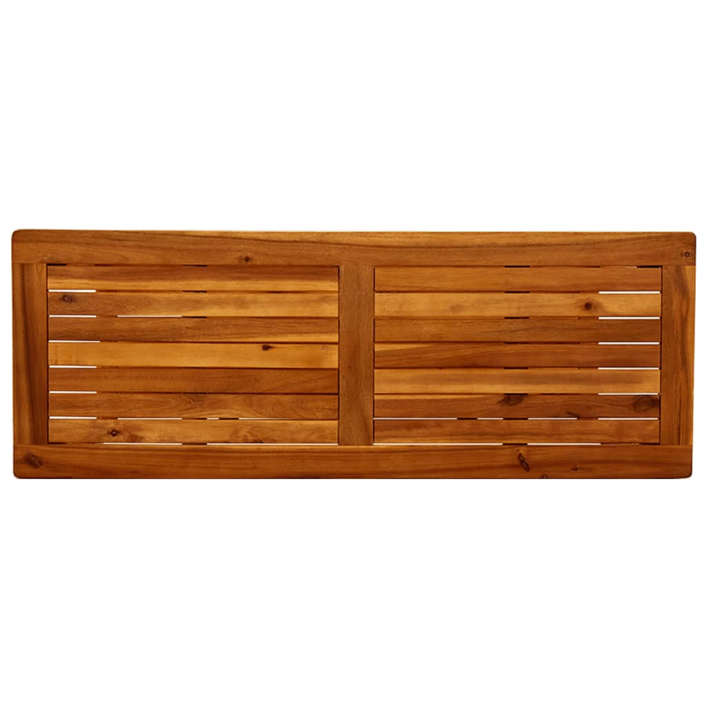 Puutarhan konsolipöytä 110x40x75 cm täysi akaasiapuu - Sisustajankoti.fi