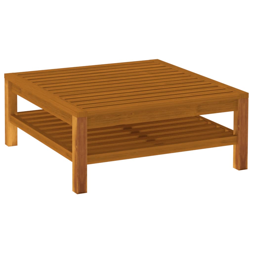 Sohvapöytä 65x65x35 cm täysi akaasiapuu - Sisustajankoti.fi