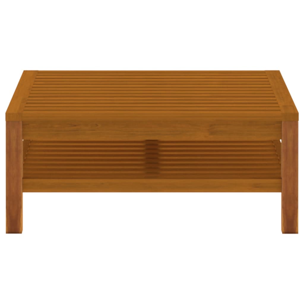 Sohvapöytä 65x65x35 cm täysi akaasiapuu - Sisustajankoti.fi
