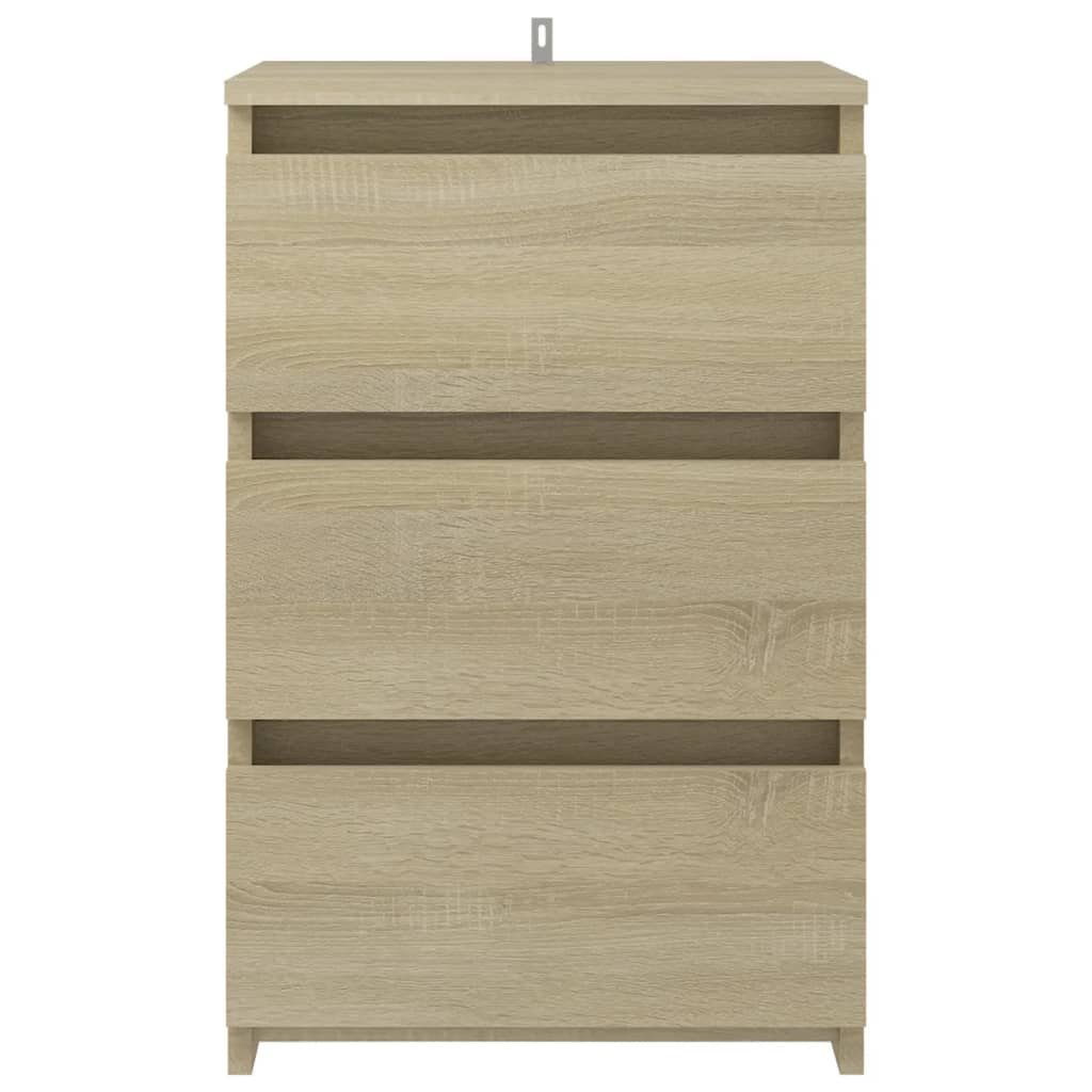 Yöpöydät 2 kpl Sonoma-tammi 40x35x62,5 cm lastulevy - Sisustajankoti.fi