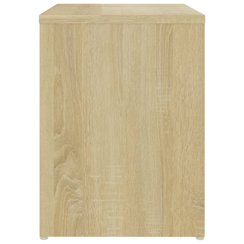 Yöpöydät 2kpl sonoma tammi 40x30x40 cm lastulevy - Sisustajankoti.fi