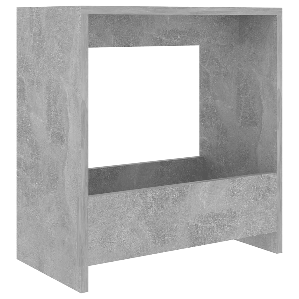 Sivupöytä betoninharmaa 50x26x50 cm lastulevy - Sisustajankoti.fi