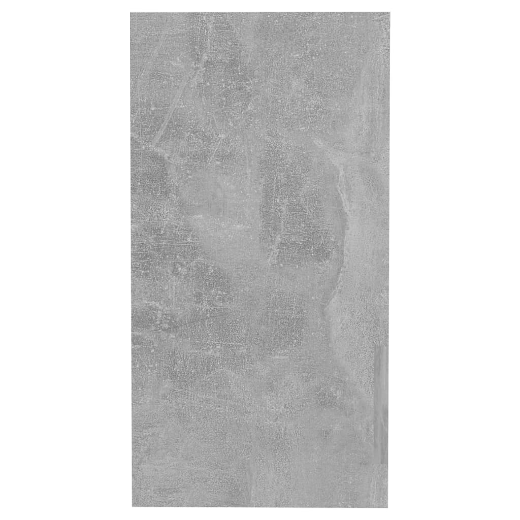Sivupöytä betoninharmaa 50x26x50 cm lastulevy - Sisustajankoti.fi