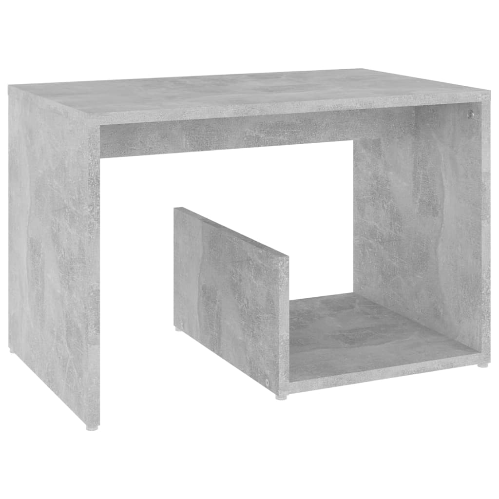 Sivupöytä betoninharmaa 59x36x38 cm lastulevy - Sisustajankoti.fi