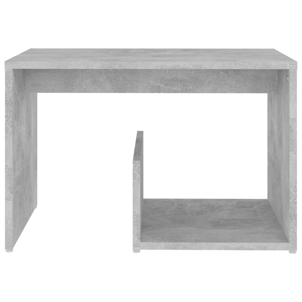 Sivupöytä betoninharmaa 59x36x38 cm lastulevy - Sisustajankoti.fi