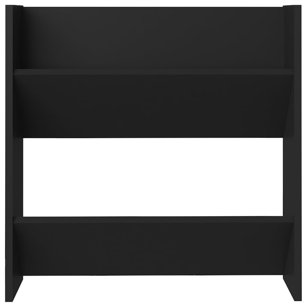 Seinäkenkäkaapit 4 kpl musta 60x18x60 cm lastulevy - Sisustajankoti.fi