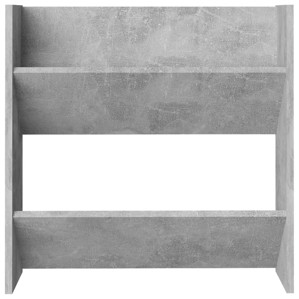 Seinäkenkäkaapit 2 kpl betoninharmaa 60x18x60 cm lastulevy - Sisustajankoti.fi