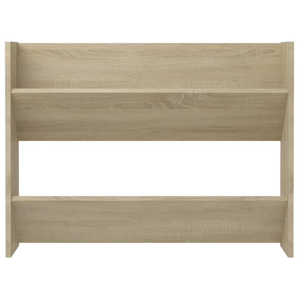 Seinäkenkäkaapit 2 kpl Sonoma-tammi 80x18x60 cm lastulevy - Sisustajankoti.fi