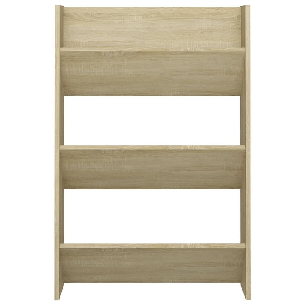 Seinäkenkäkaapit 2 kpl Sonoma-tammi 60x18x90 cm lastulevy - Sisustajankoti.fi
