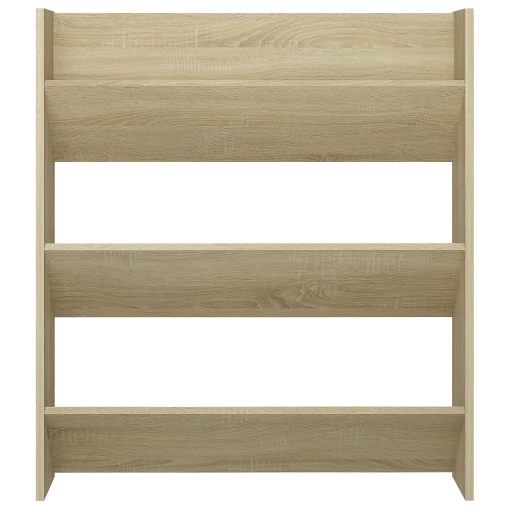 Seinäkenkäkaapit 2 kpl Sonoma-tammi 80x18x90 cm lastulevy - Sisustajankoti.fi