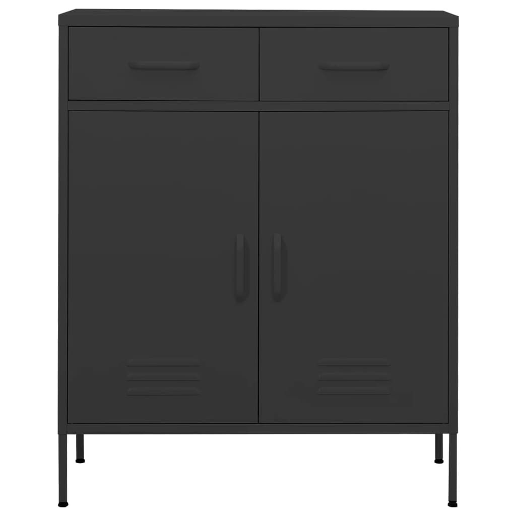 Varastokaappi antrasiitti 80x35x101,5 cm teräs - Sisustajankoti.fi