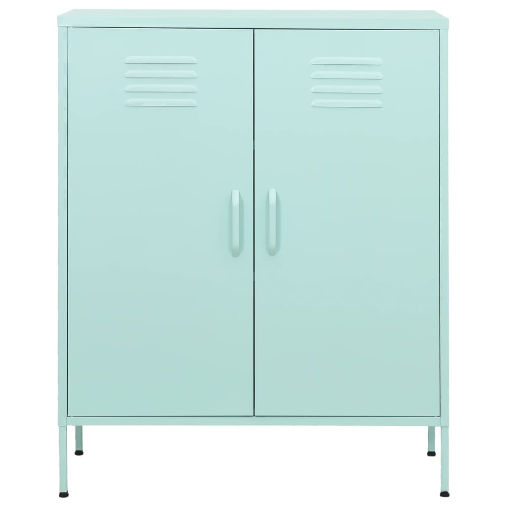 Varastokaappi minttu 80x35x101,5 cm teräs - Sisustajankoti.fi