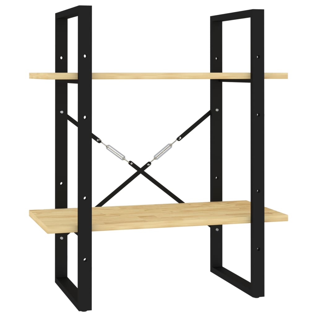 2-tasoinen kirjahylly 60x30x70 cm täysi mänty - Sisustajankoti.fi