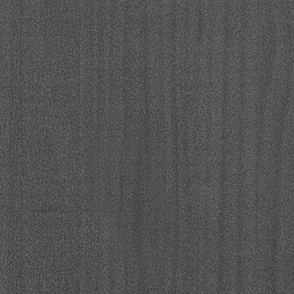 2-tasoinen kirjahylly harmaa 100x30x70 cm täysi mänty - Sisustajankoti.fi