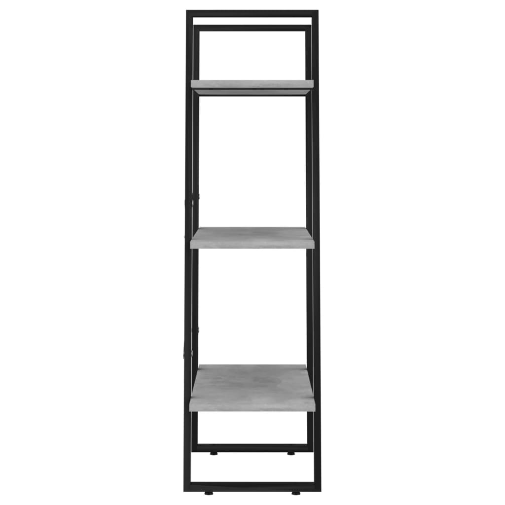 Varastohylly betoninharmaa 60x30x105 cm - Sisustajankoti.fi