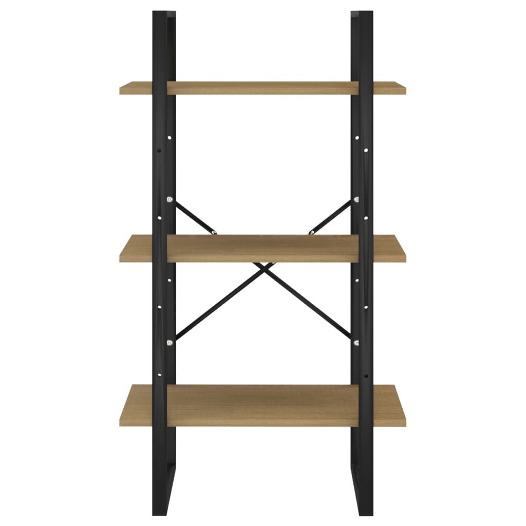 Varastohylly ruskea 60x30x105 cm täysi mänty - Sisustajankoti.fi