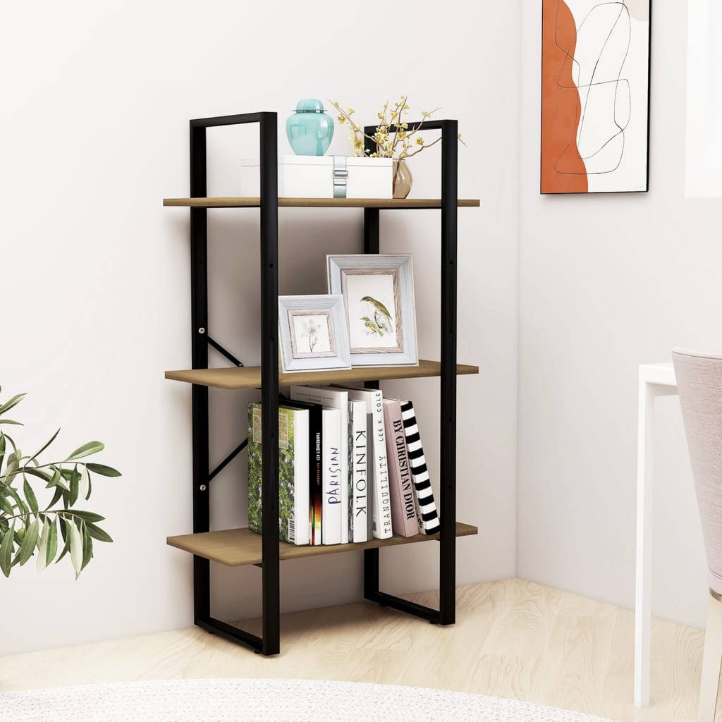 Varastohylly ruskea 60x30x105 cm täysi mänty - Sisustajankoti.fi