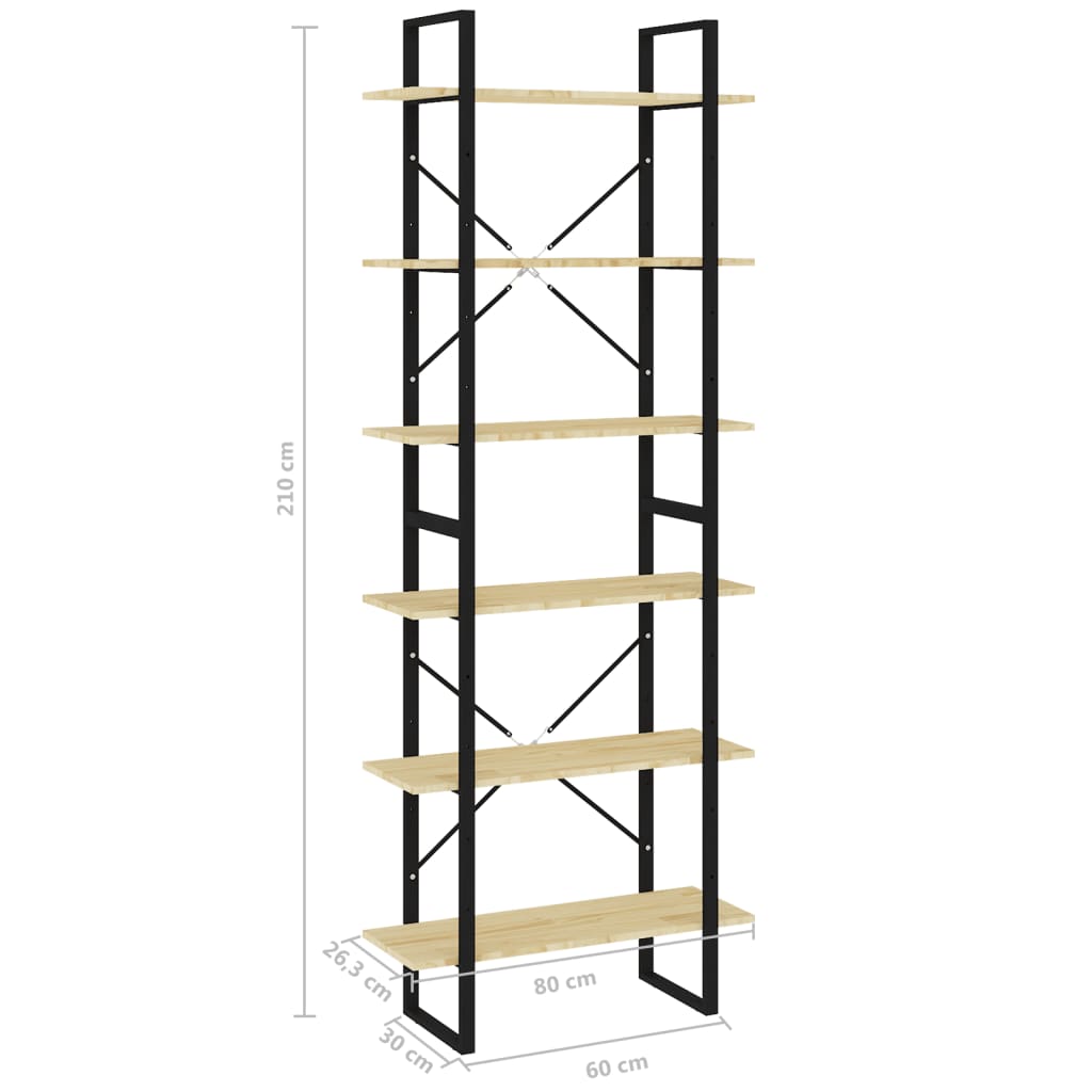 Korkea kaappi 80x30x210 cm täysi mänty - Sisustajankoti.fi