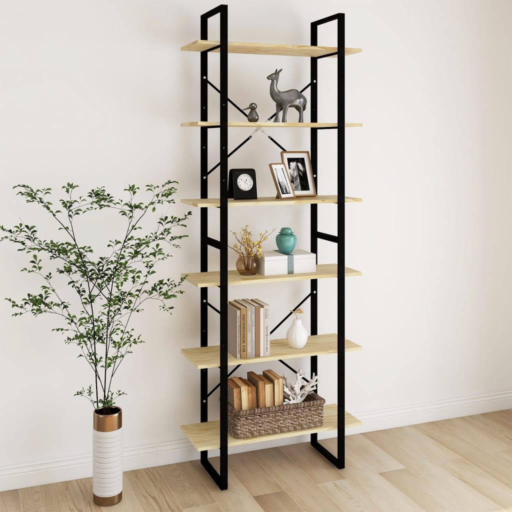 Korkea kaappi 80x30x210 cm täysi mänty - Sisustajankoti.fi