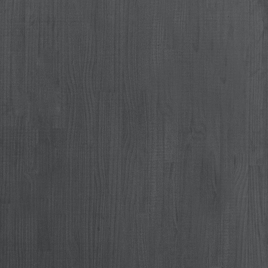 Korkea kaappi harmaa 80x30x210 cm täysi mänty - Sisustajankoti.fi