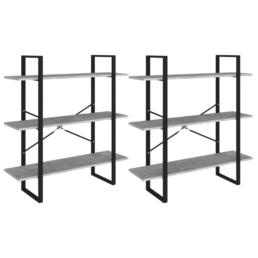 Korkea kaappi betoninharmaa 100x30x210 cm lastulevy - Sisustajankoti.fi