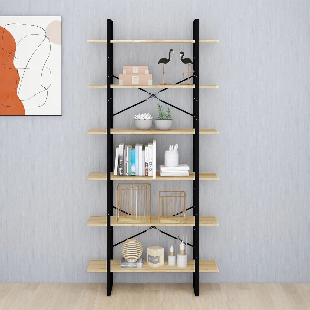 Korkea kaappi 100x30x210 cm täysi mänty - Sisustajankoti.fi