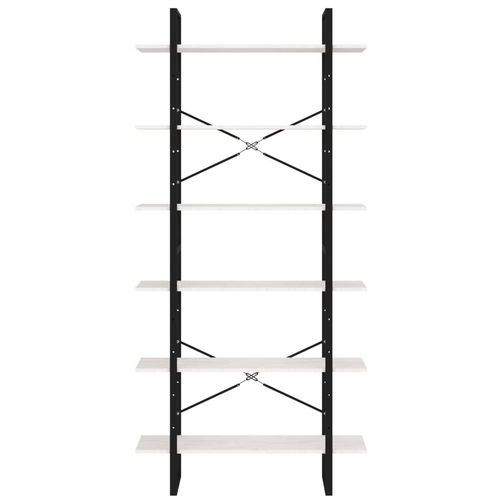Korkea kaappi valkoinen 100x30x210 cm täysi mänty - Sisustajankoti.fi