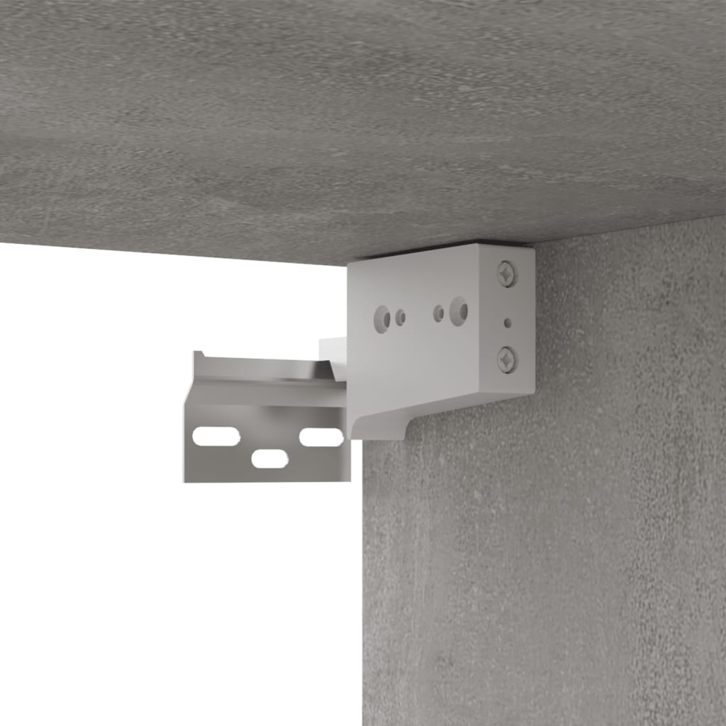 TV-tasot 4 kpl betoninharmaa 100x30x30 cm lastulevy - Sisustajankoti.fi