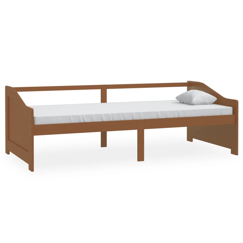 Päivävuode 3-istuttava hunajanruskea täysi mänty 90x200 cm - Sisustajankoti.fi