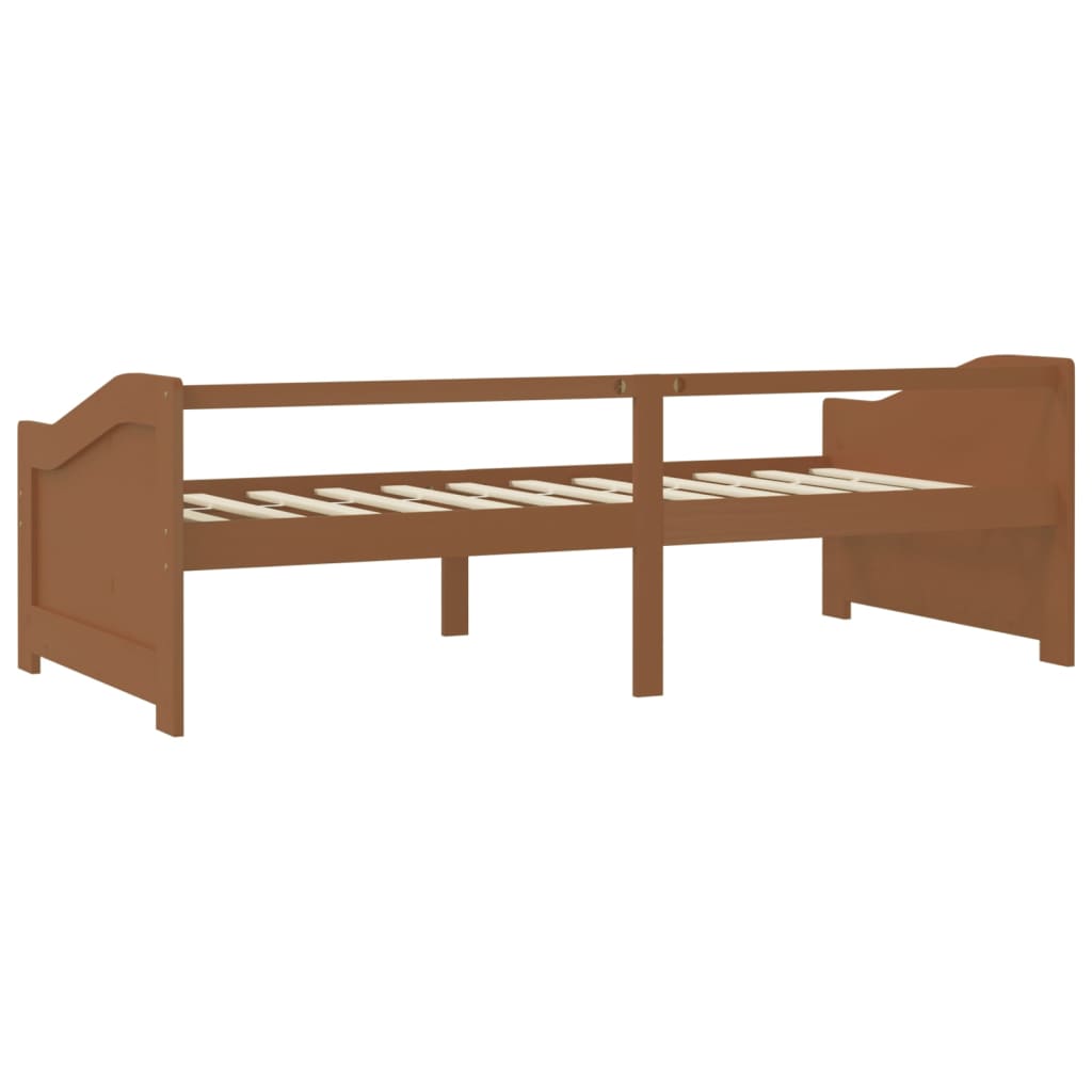 Päivävuode 3-istuttava hunajanruskea täysi mänty 90x200 cm - Sisustajankoti.fi