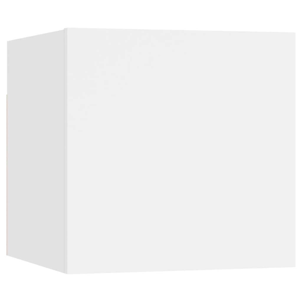 Yöpöytä valkoinen 30,5x30x30 cm lastulevy - Sisustajankoti.fi