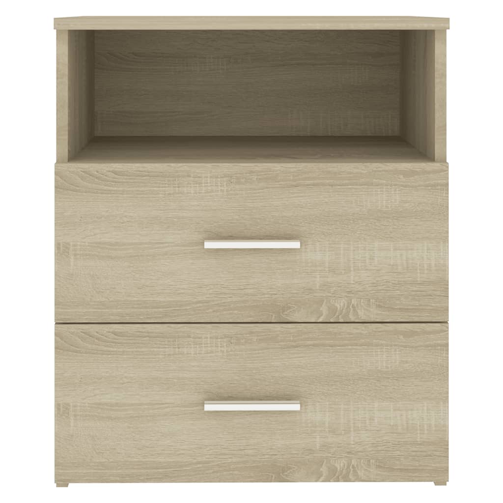 Yöpöydät 2 kpl Sonoma-tammi 50x32x60 cm - Sisustajankoti.fi