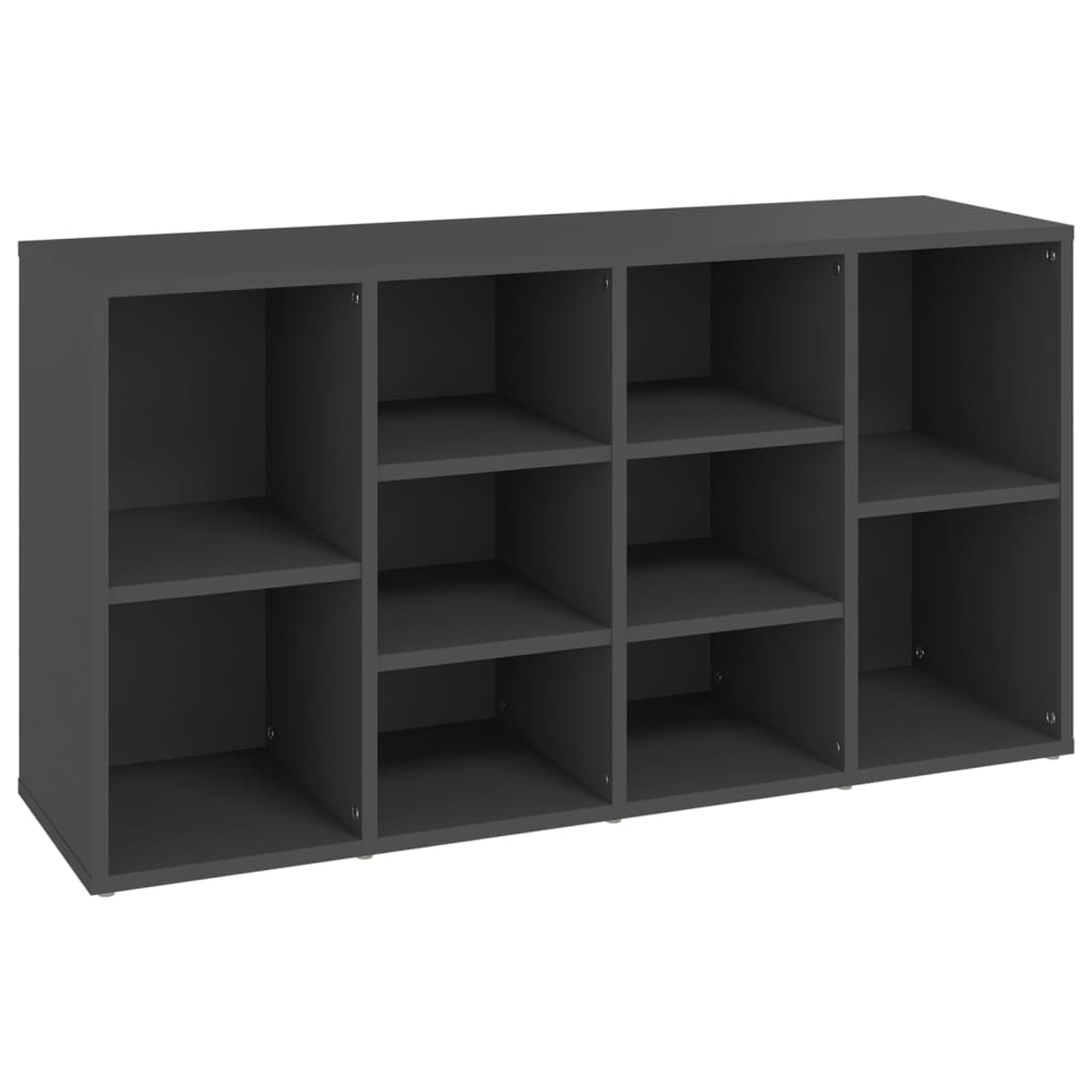 Kenkien säilytyspenkki harmaa 103x30x54,5 cm - Sisustajankoti.fi