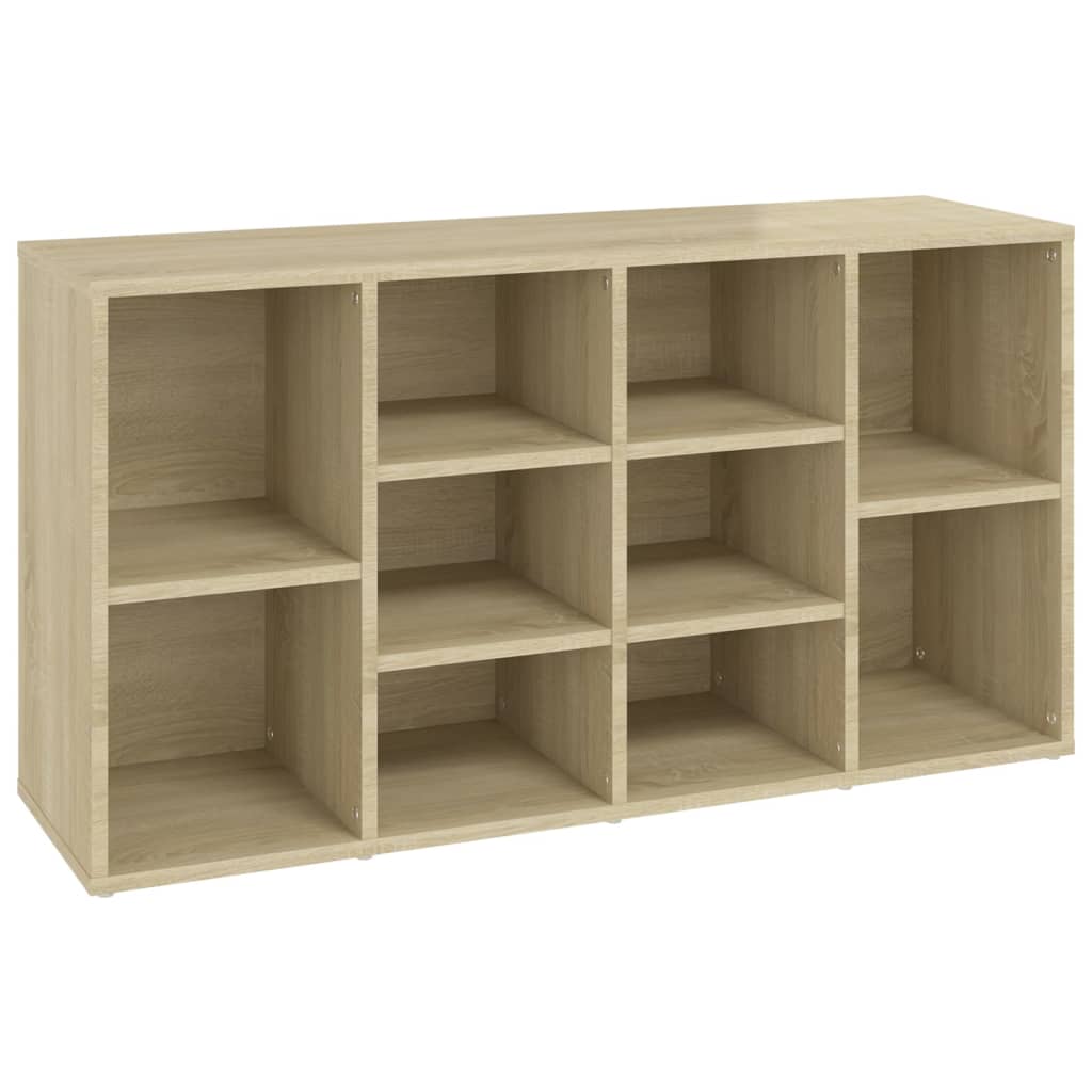 Kenkien säilytyspenkki Sonoma-tammi 103x30x54,5 cm lastulevy - Sisustajankoti.fi