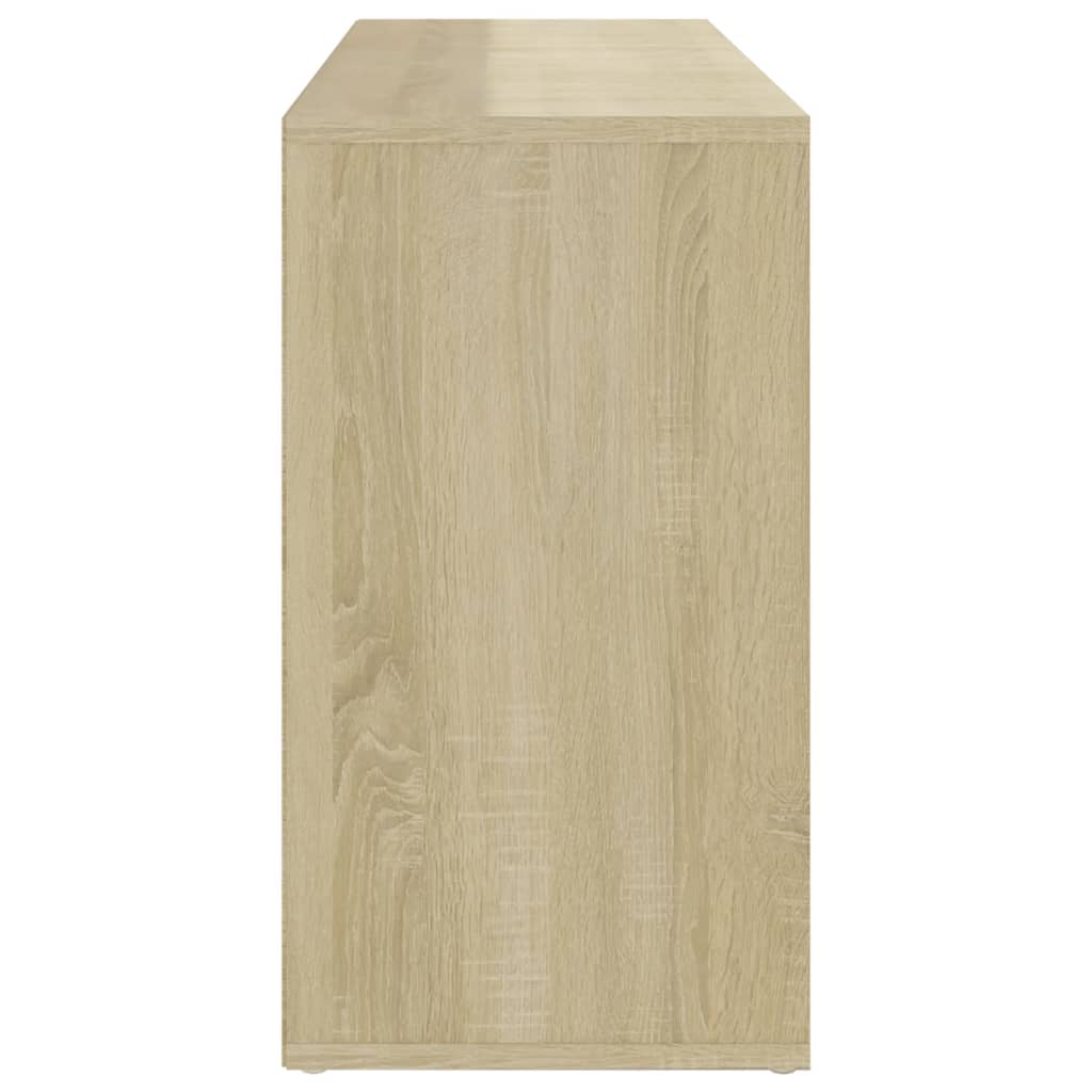 Kenkien säilytyspenkki Sonoma-tammi 103x30x54,5 cm lastulevy - Sisustajankoti.fi