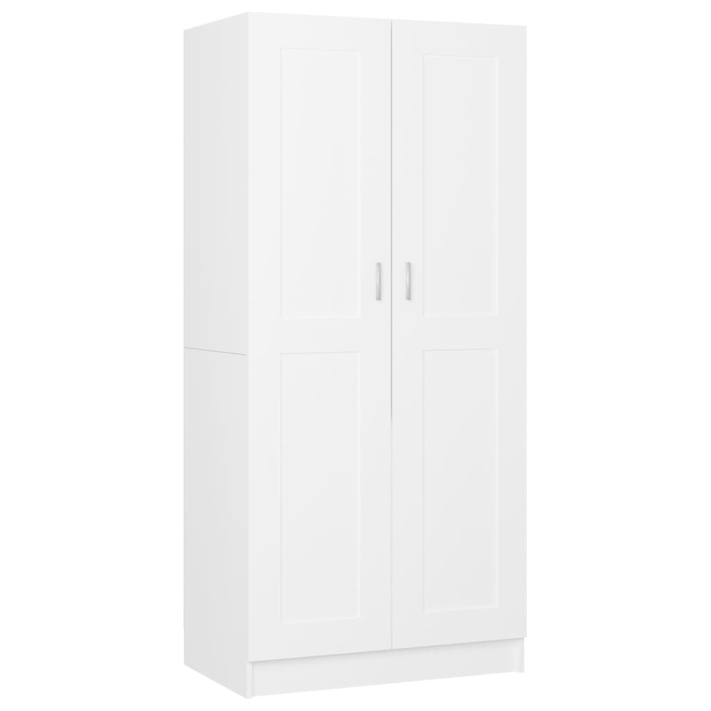Vaatekaappi valkoinen 82,5x51,5x180 cm - Sisustajankoti.fi