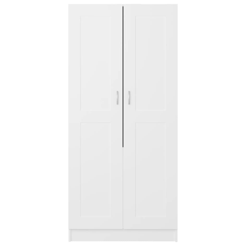 Vaatekaappi valkoinen 82,5x51,5x180 cm - Sisustajankoti.fi