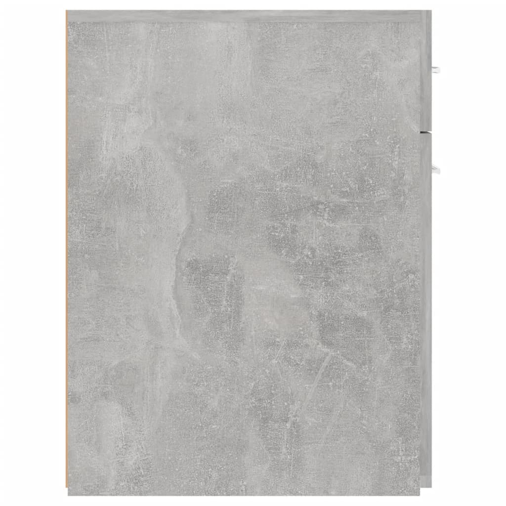 Apteekkarinkaappi betoninharmaa 20x45,5x60 cm lastulevy - Sisustajankoti.fi