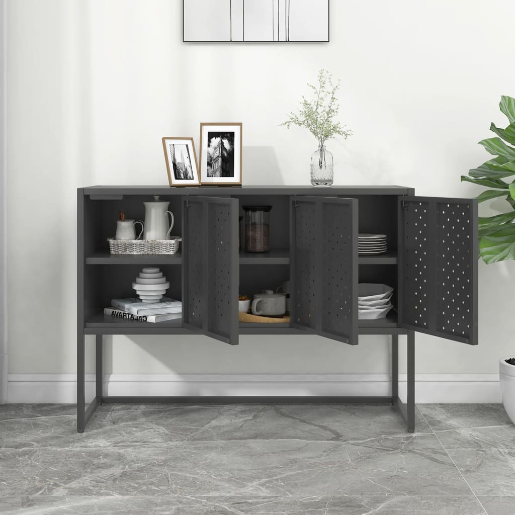 Senkki antrasiitti 105x35x75 cm teräs - Sisustajankoti.fi
