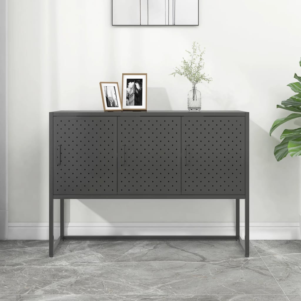 Senkki antrasiitti 105x35x75 cm teräs - Sisustajankoti.fi