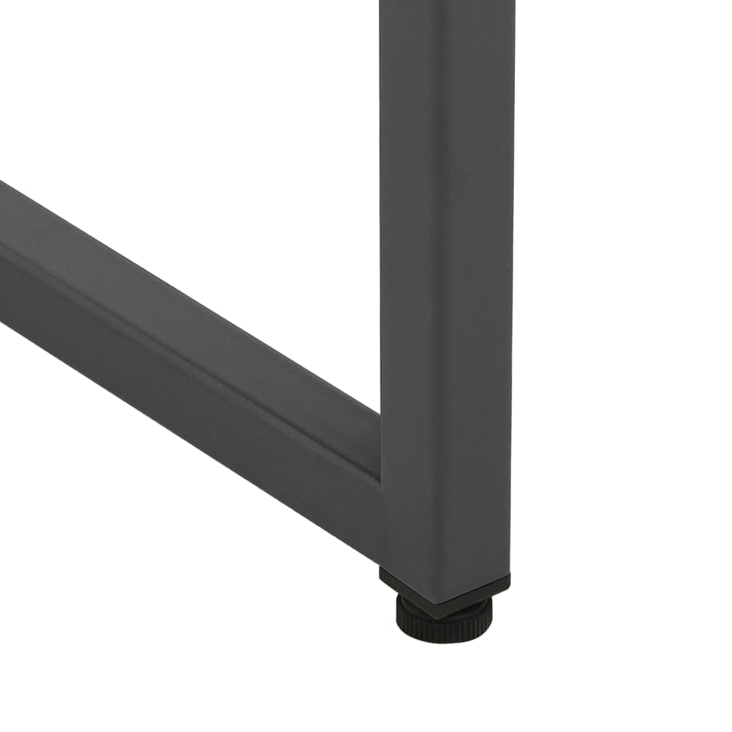 Kaappi antrasiitti 80x35x135 cm teräs ja karkaistu lasi - Sisustajankoti.fi