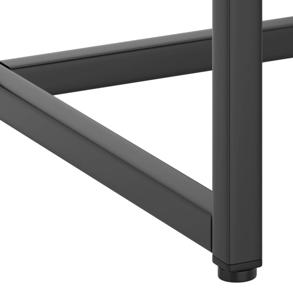 Konsolipöytä antrasiitti 72x35x75 cm teräs - Sisustajankoti.fi