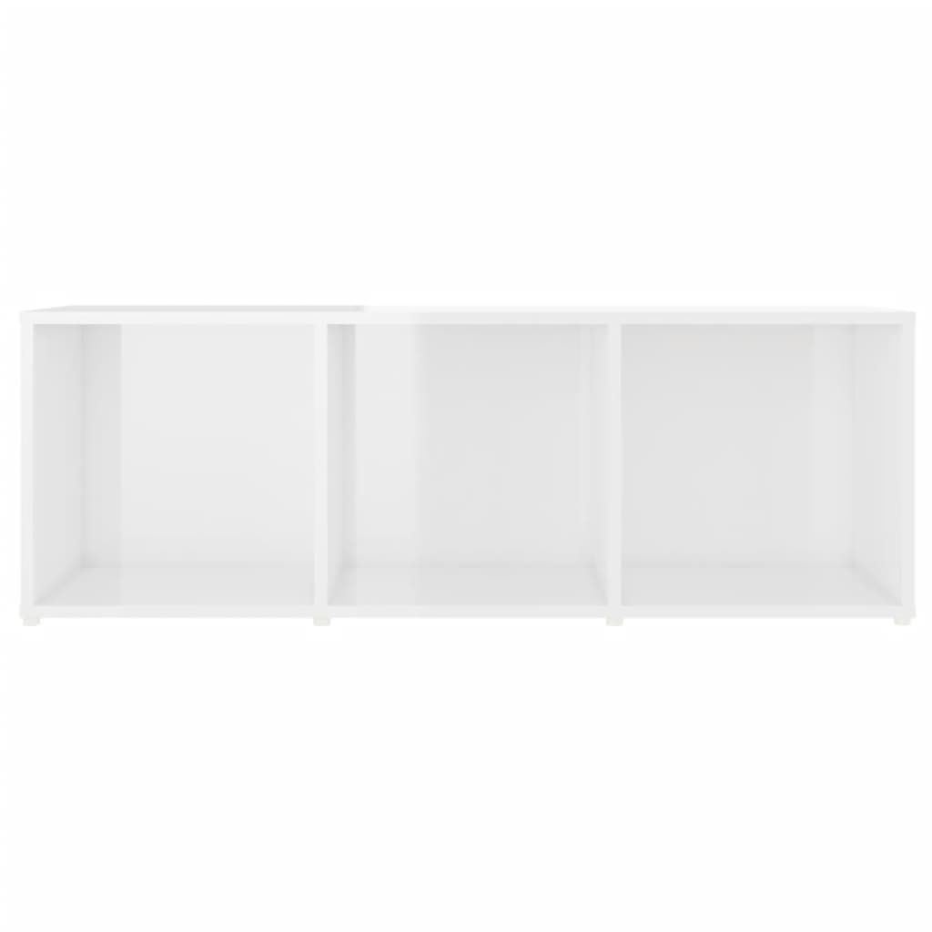 TV-tasot 3 kpl korkeakiilto valkoinen 107x35x37 cm lastulevy - Sisustajankoti.fi