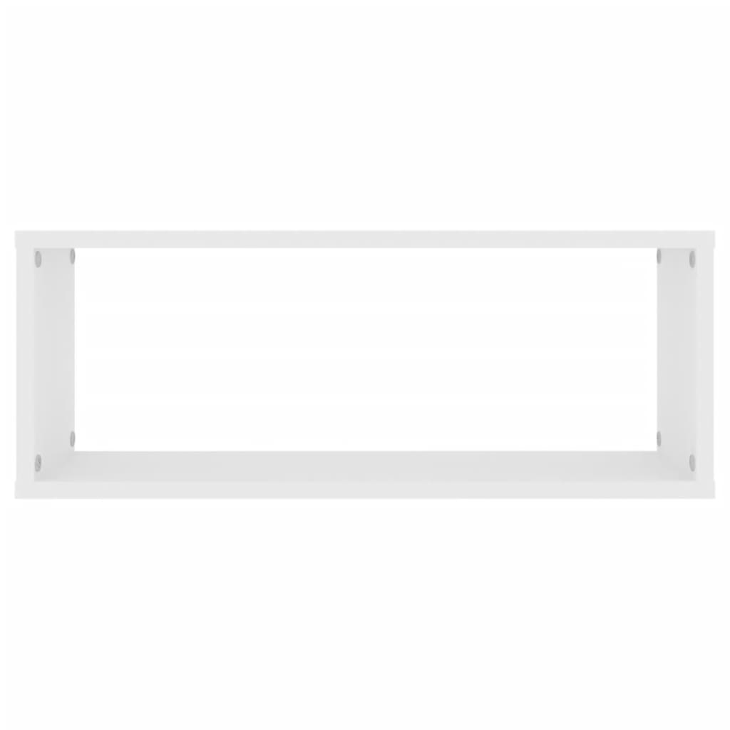 Kuutioseinähyllyt 2 kpl valkoinen 60x15x23 cm - Sisustajankoti.fi