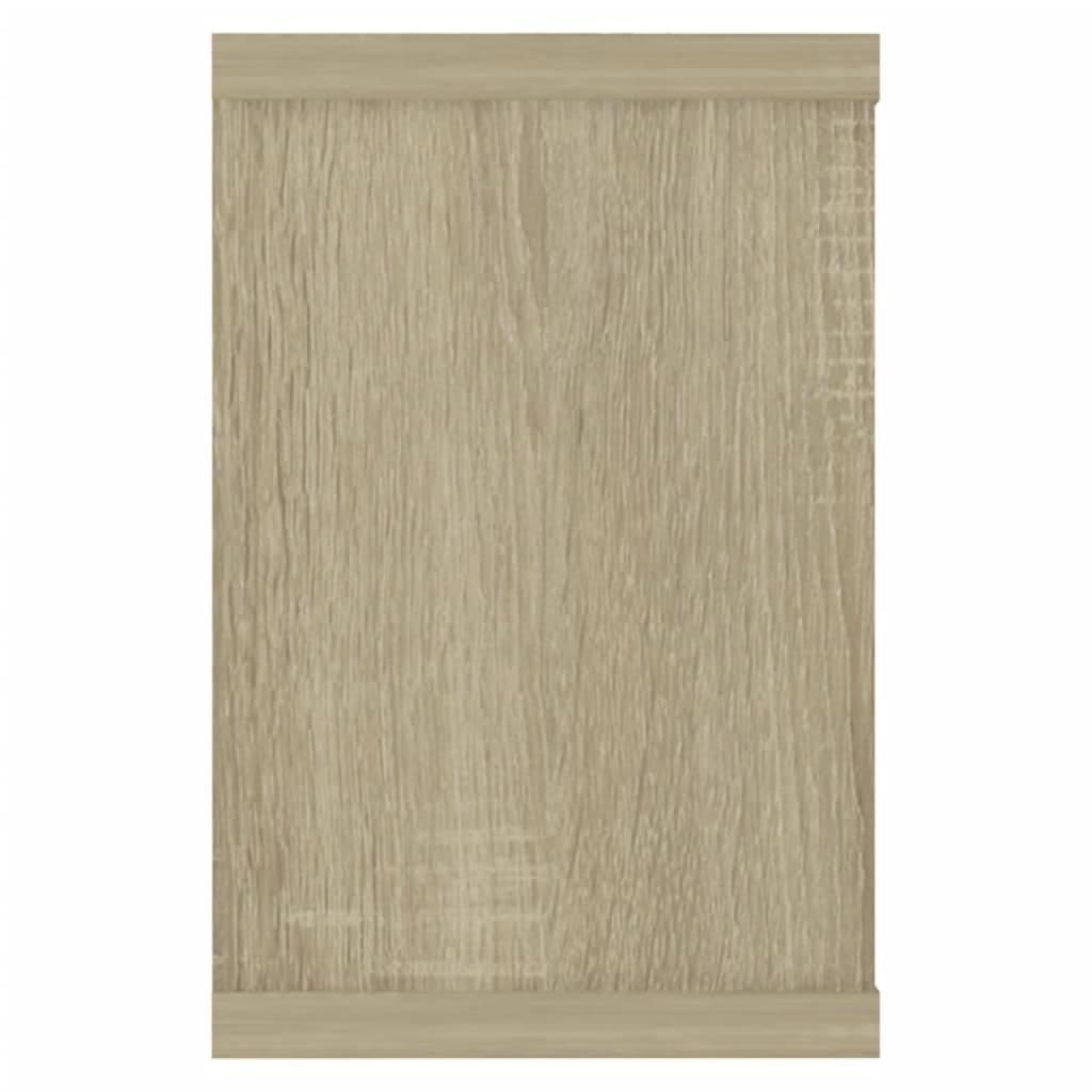 Kuutioseinähyllyt 2 kpl Sonoma-tammi 60x15x23 cm lastulevy - Sisustajankoti.fi