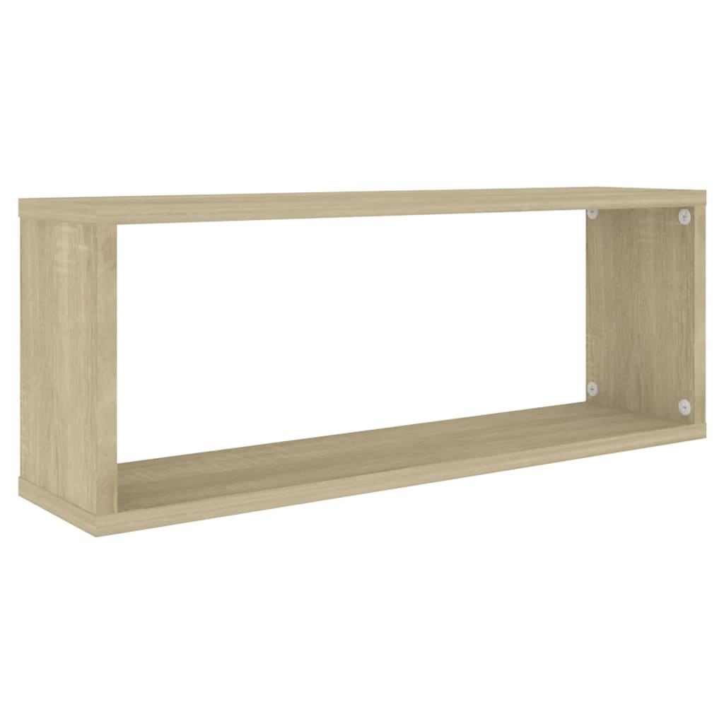 Kuutioseinähyllyt 6 kpl Sonoma-tammi 60x15x23 cm lastulevy - Sisustajankoti.fi